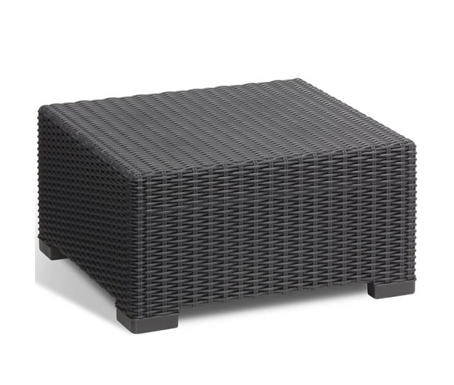 Conforama Keter Mesa de jardín California grafito 197421