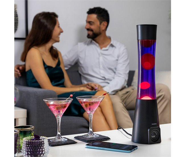 Conforama Lámpara De Lava Con Altavoz Maglamp InnovaGoods
