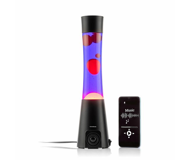 Conforama Lámpara de Lava con Altavoz Maglamp InnovaGoods