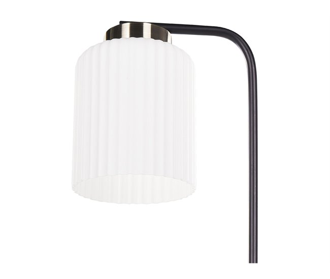 Conforama Lámpara De Mesa De Metal Negro Y Latón CAUDELO