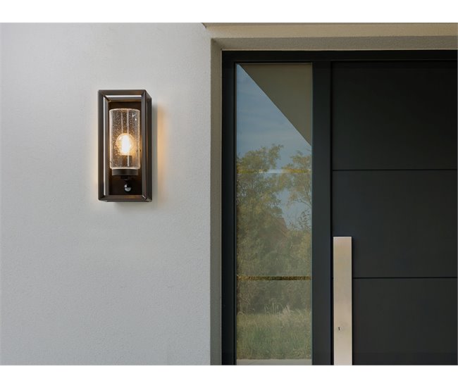 Conforama Lámpara De Pared De Metal Negro 36 Cm BELTIE
