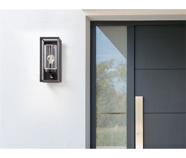 Conforama Lámpara De Pared De Metal Negro 36 Cm BELTIE