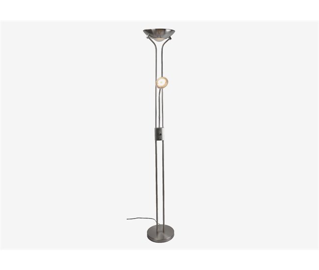 Conforama Lámpara De Pie CARLA Metal Con Dos Focos De Led 180cm