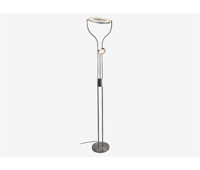 Conforama Lámpara De Pie MAJOR De Acero Inoxidable 180cm