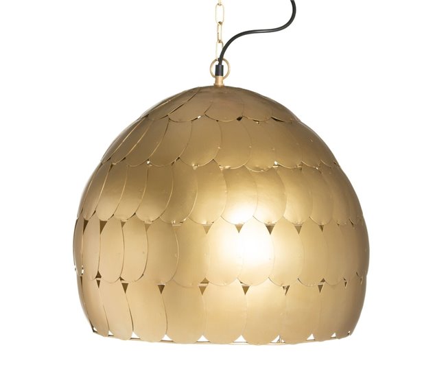 Conforama Lámpara de Techo 46 x 46 x 37 cm Cobre Hierro 220 V 40 W 240 V