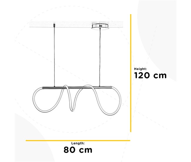 Conforama Lámpara De Techo AMANDA Marca ONLI LIGHTING