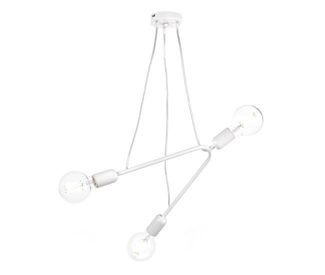 Conforama Lámpara De Techo BOOMERANG Blanco Marca ONLI LIGHTING