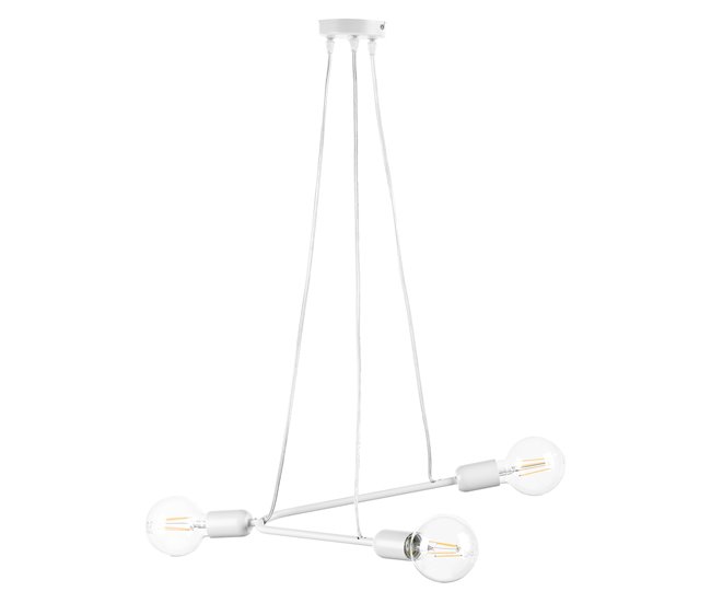 Conforama Lámpara de techo BOOMERANG blanco marca ONLI LIGHTING