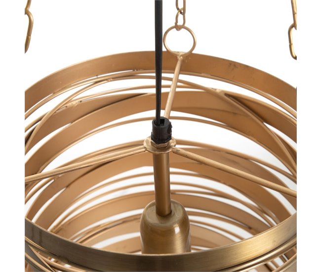 Conforama Lámpara De Techo Cobre 26 X 26 X 36 Cm 120V