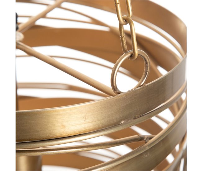 Conforama Lámpara De Techo Cobre 26 X 26 X 36 Cm 120V