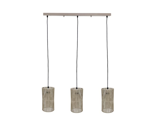 Conforama Lámpara de techo LESLIE 3 luces marca ECOANYA