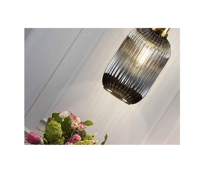 Conforama Lampara De Techo Metal Color Negro Serie Norma 14cm