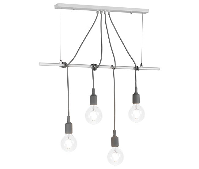 Conforama Lámpara De Techo WIRE 4 Marca ONLI LIGHTING