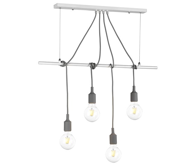 Conforama Lámpara De Techo WIRE 4 Marca ONLI LIGHTING