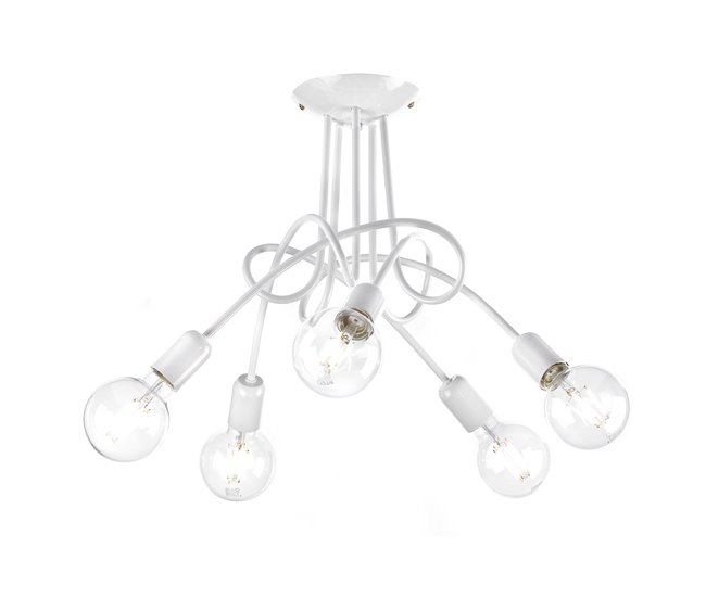 Conforama Lámpara De Techo WIRE Blanco Marca ONLI LIGHTING