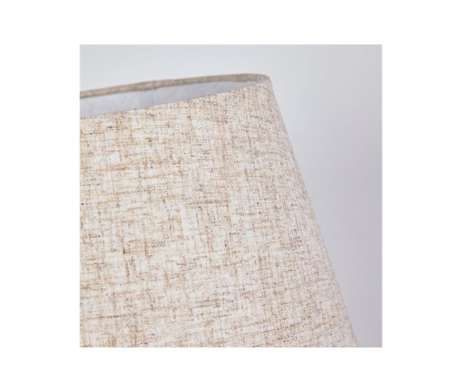 Conforama Lámpara Presume De Casa Beyonce 30*44*30 Pie Champagne/tulipa Beige Ceram/polies
