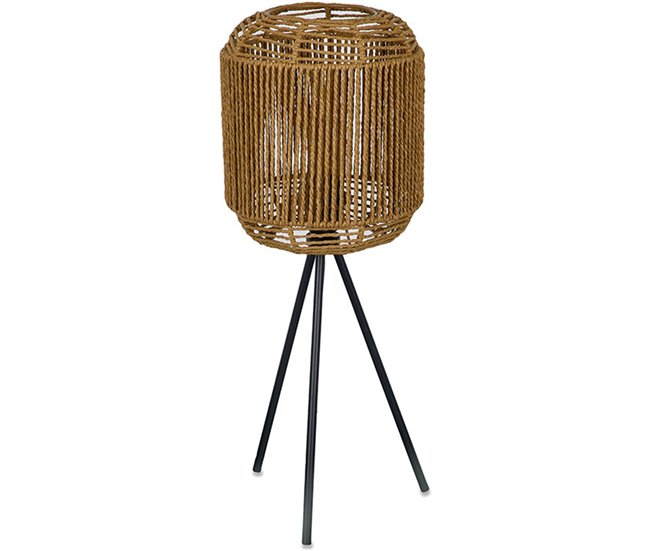 Conforama Lampara Presume De Casa Natur20*53*20marróncuerda Y Metal
