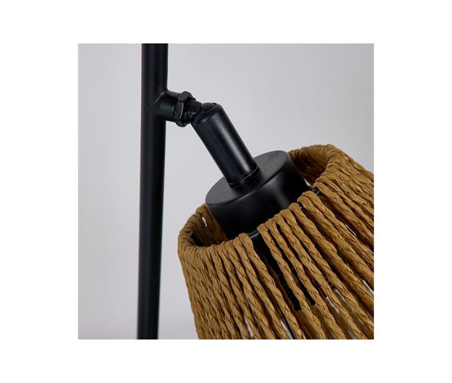 Conforama Lampara Presume De Casa Natur26.5*45.5*16marrónmetal Y Cuerda
