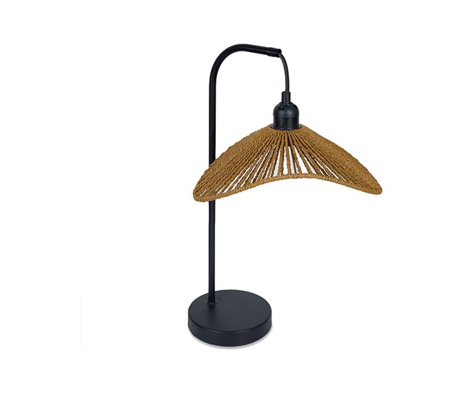Conforama Lámpara Presume De Casa Natur30*47.5*27marróncuerda Y Metal
