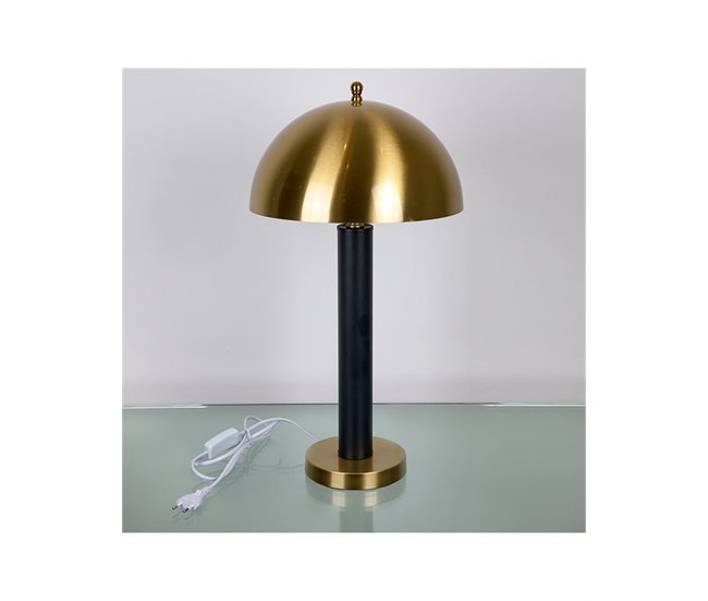 Conforama Lampara Presume De Casa Rio30*52*30dorado Y Negrometal