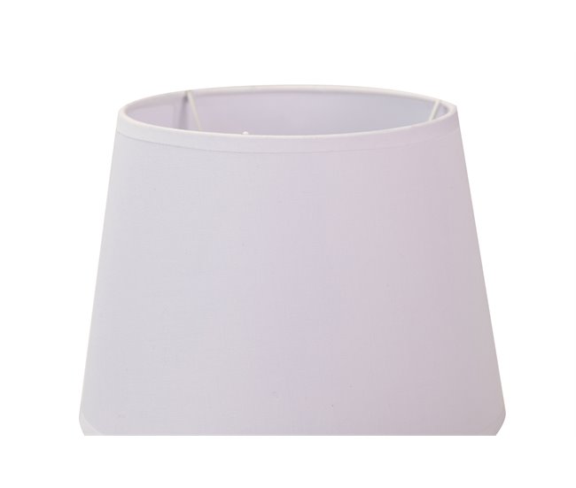 Conforama Lampara Sobremesa Metal Negro 21x21x35 Cm
