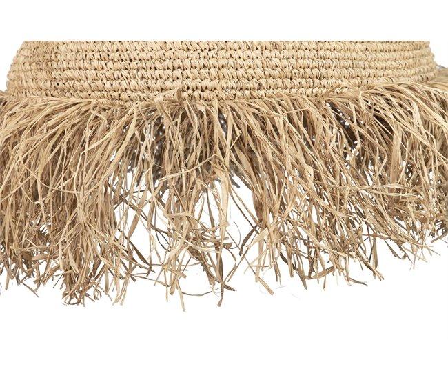 Conforama Lampara Techo Fibras Naturales 60x60x75 Cm