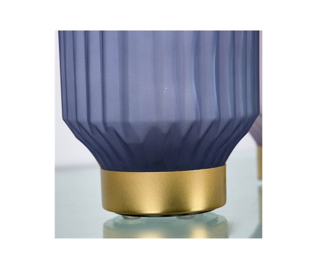 Conforama Lamparas Presume De Casa Cresida 12.3*22*12.3 Morado/rosa/dorado Cristal/metal
