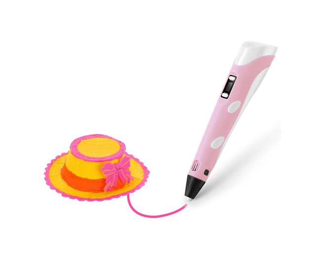 Conforama Lapiz De Impresión 3D Juguete Para Niños Rosa