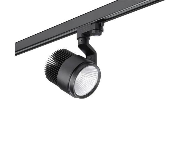 Conforama LEDS C4 Proyector Action Ac 20W Blanco Cálido - 3000K CRI 80 Phase Cut Negro 1379Lm