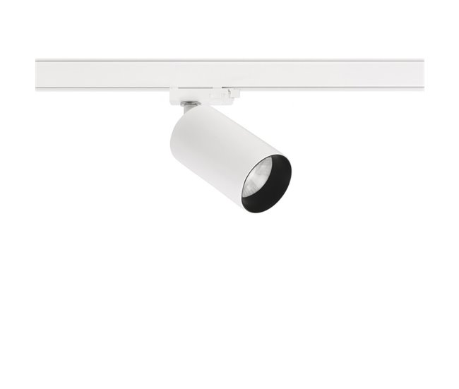 Conforama LEDS C4 Proyector Atom Track 75 14.3W Blanco Cálido - 2700K CRI 90 Phase Cut Blanco 100