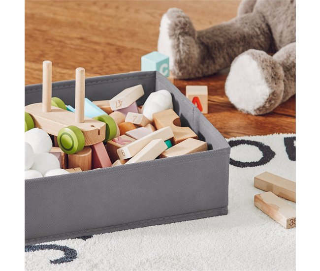 Conforama Librería Infantil Para Niños Con 1 Estante Y 3 Cajas Con Ruedas Blanco 63x32x80 Cm SoBuy KMB71-W