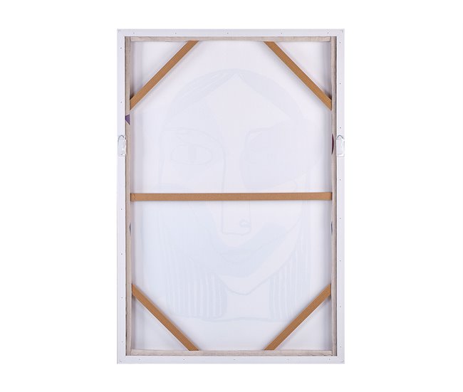 Conforama Lienzo Enmarcado Mujer Multicolor 63 X 93 Cm TORITTO