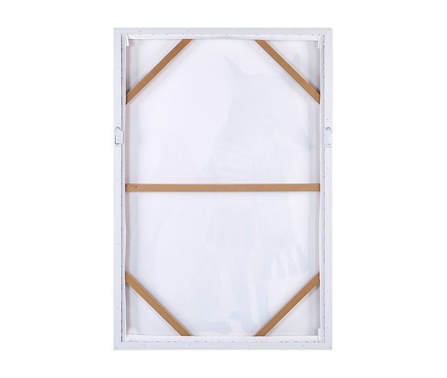 Conforama Lienzo Enmarcado Zorro Marrón 63 X 93 Cm MUCCIA