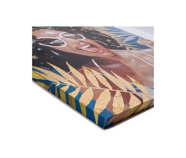 Conforama Lienzos Presume De Casa Anastasia80*80*3multicolorlienzo Sobre Bastidor Madera