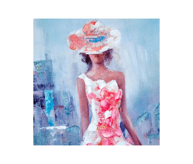 Conforama Lienzos Presume De Casa Boston80*80*33multicolorlienzo Oleo