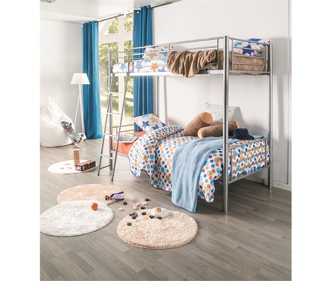 Conforama Litera 90x190 Con Barrera Protectora JORDAN