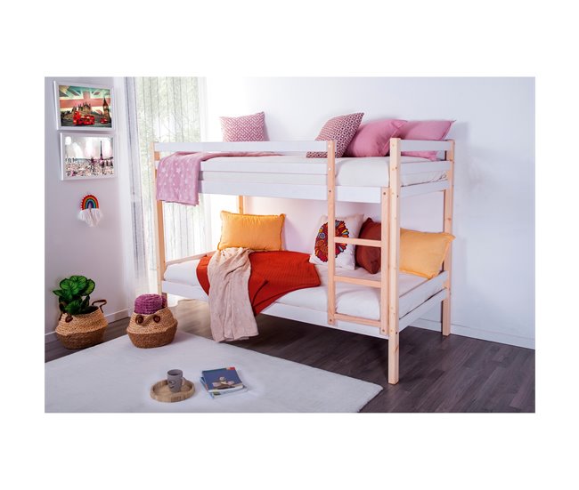 Conforama Litera JUMPER 8K 90X190 Con Escalera Reversible