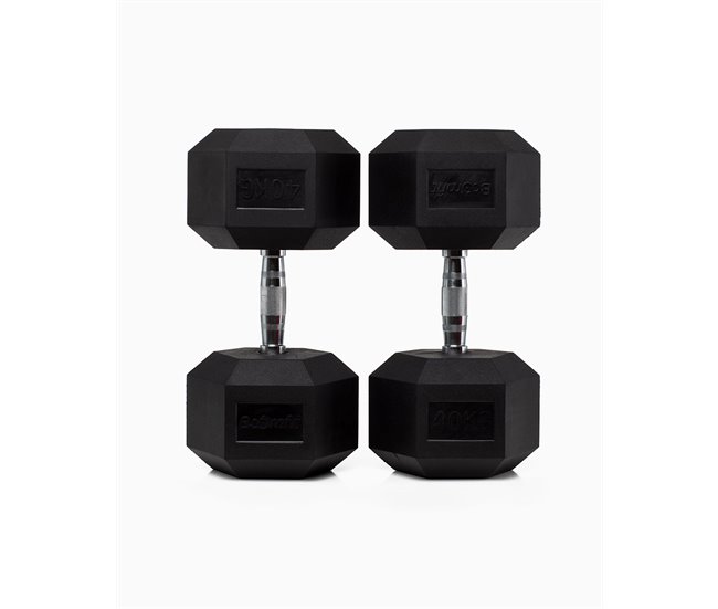 Conforama Mancuernas Hexagonales 40Kg (Pareja) - BOOMFIT