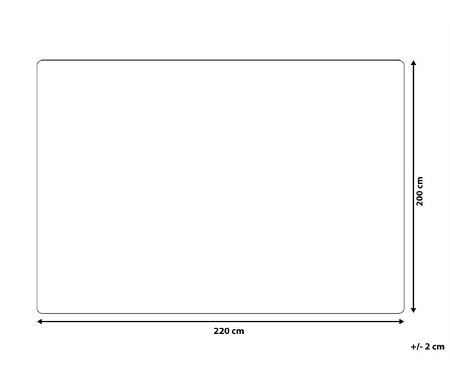 Conforama Manta De Poliéster Marrón Dorado 200 X 220 Cm SAITLER