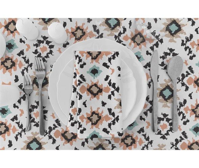 Conforama Mantel Ikats - Multicolor - Mesa 90x90 (150x150)