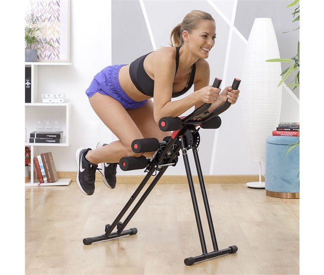 Conforama Máquina De Abdominales Plegable Con Guía De Ejercicios Plawer InnovaGoods