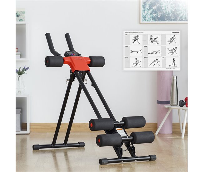 Conforama Máquina De Abdominales Plegable Con Guía De Ejercicios Plawer InnovaGoods