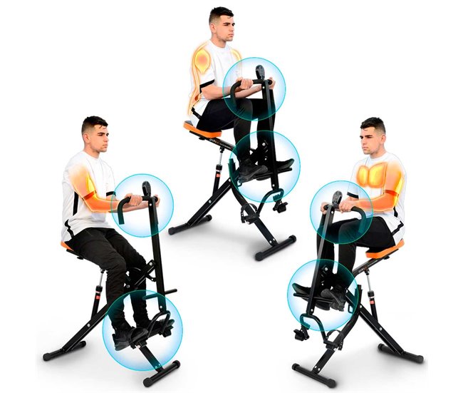 Conforama Máquina Ejercicios Multifunción Trainer M-Potrex Registro Actividad Gridinlux