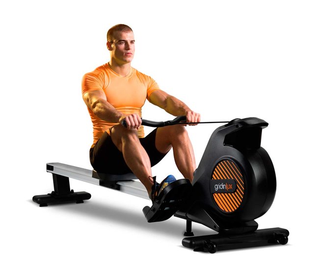 Conforama Máquina Remo Trainer IMPULSE Resistencia Magnética Plegable Fitness En Casa. Gridinlux