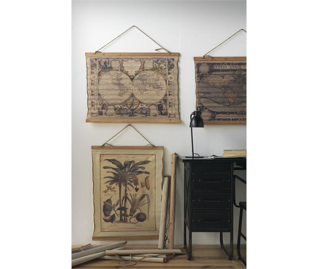 Conforama Mariposas Decorativas En Tela De Lona 65X85 Cm