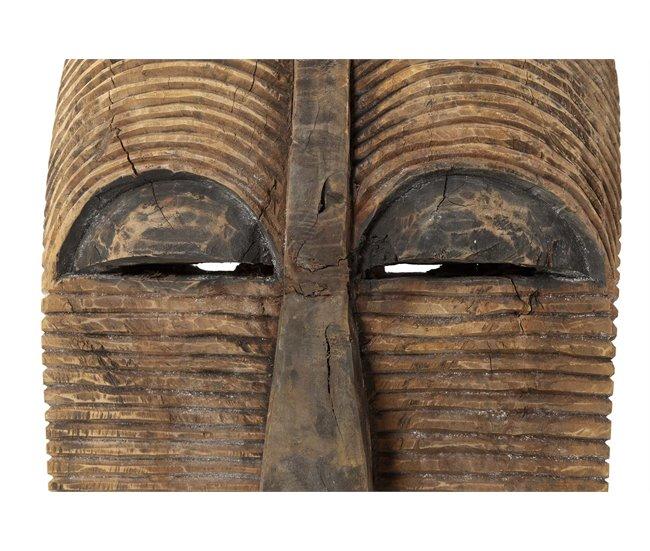 Conforama Mascara Africana Madera Natural 43x24x103 Cm