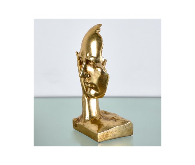 Conforama Mascara Presume De Casa Resina13.5*29.5*13doradoresina