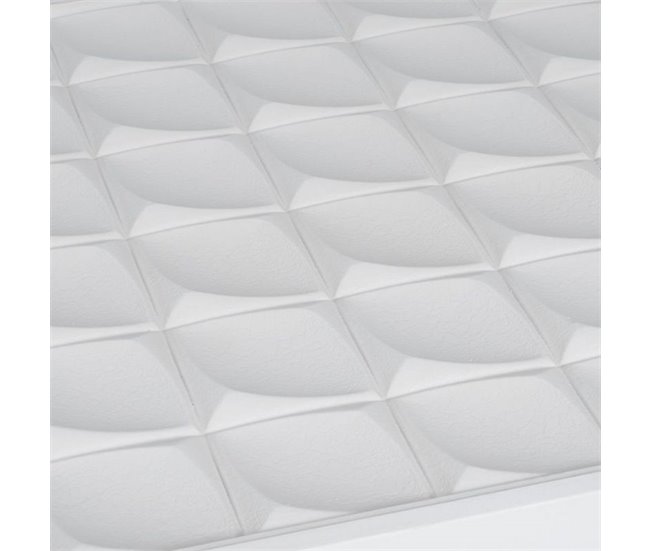 Conforama Mesa Auxiliar De Madera Lacado Blanco 125x65x48