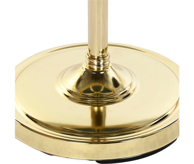 Conforama Mesa Auxiliar DKD Home Decor Espejo Dorado Latón (42 5 X 42 5 X 49 Cm)