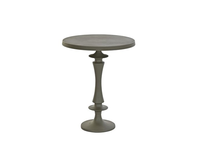 Conforama Mesa auxiliar DKD Home Decor Verde Aluminio 40 x 40 x 50 cm